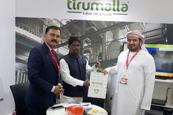 Tirumalla Oil participated in Gulfood Exhibition 2018 in Dubai