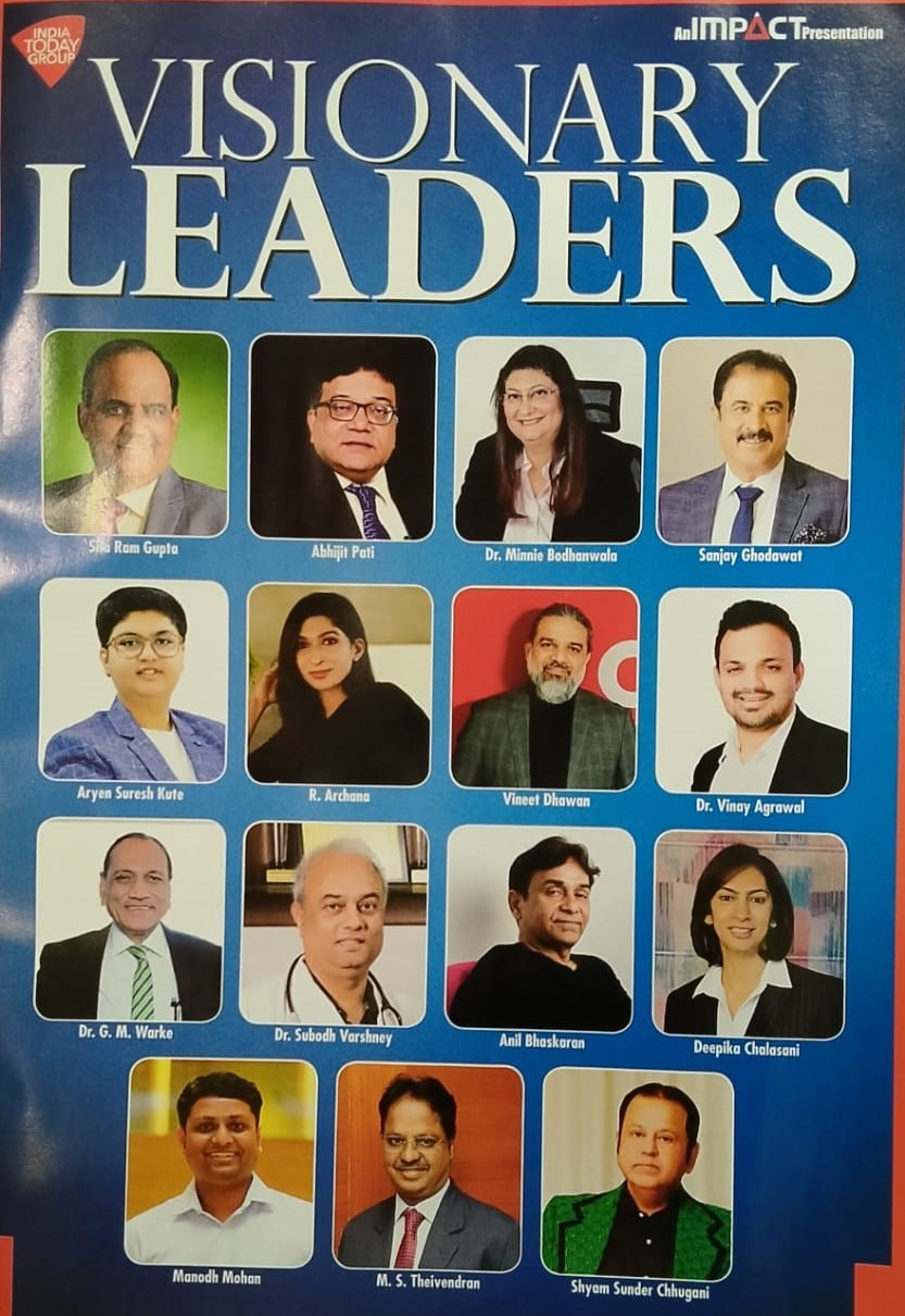 india todays visionary leaders list featuring aryen kute