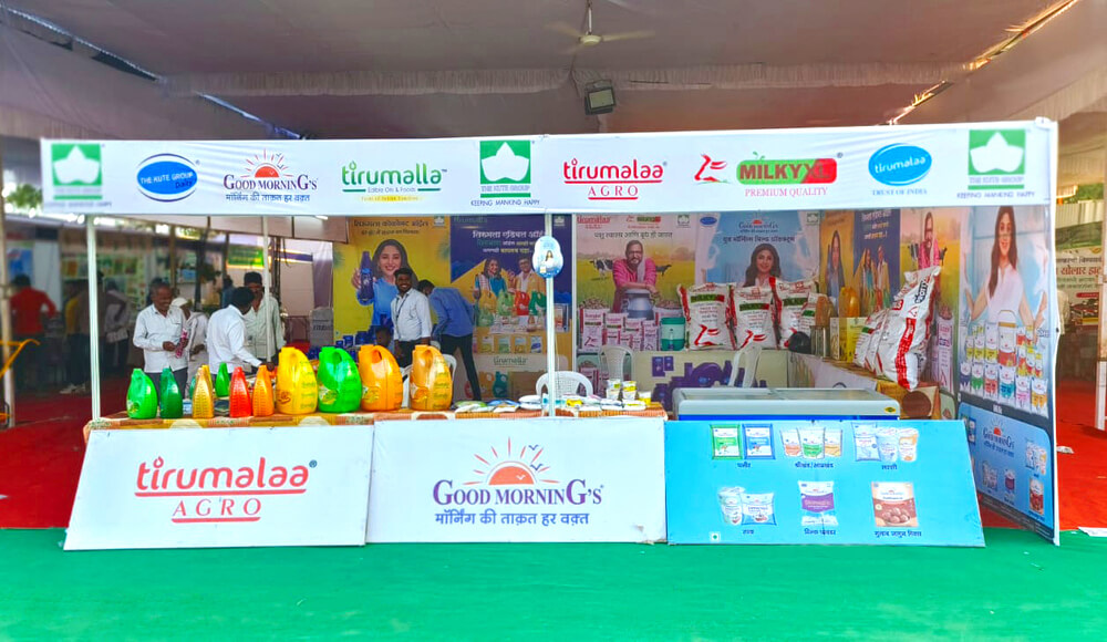 tirumalla oil sponsorship to Kisan Krushi Pradarshan